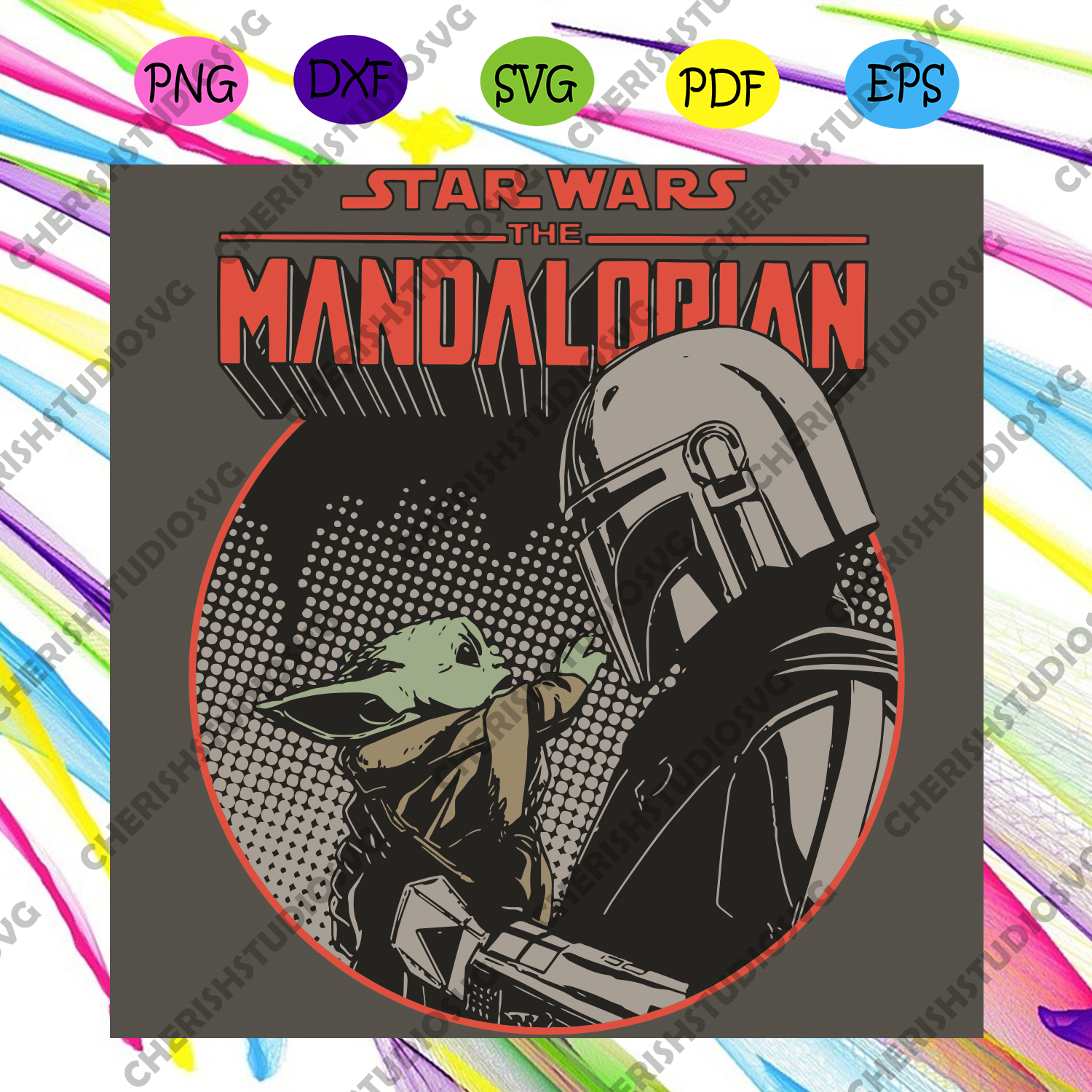 Download Star Wars Mandalorian Svg Star War Svg Mandalorian And Baby Yoda Svg Cherishsvgstudio