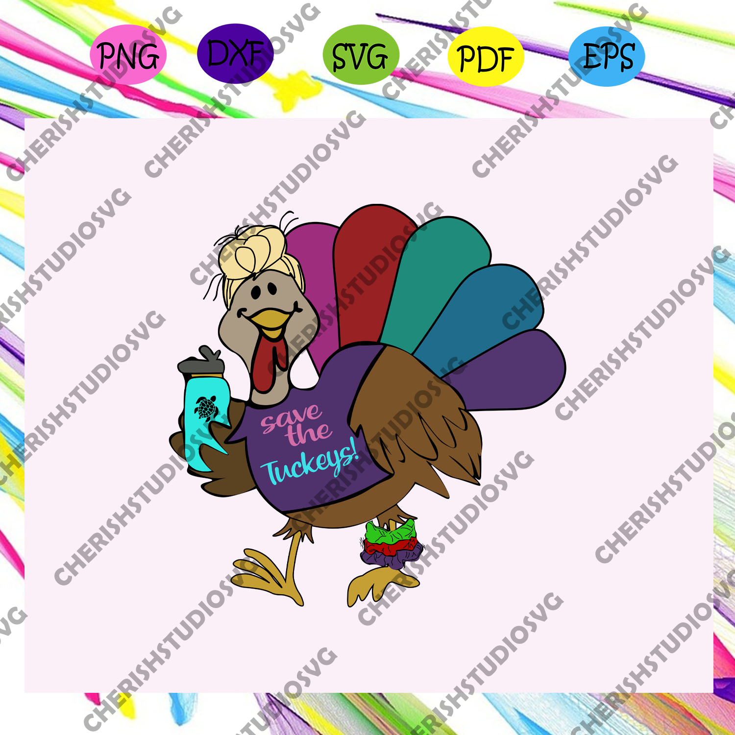 Download Save The Turkeys Turkey Turkey Svg Turkey Png Thanksgiving Svg Th Cherishsvgstudio