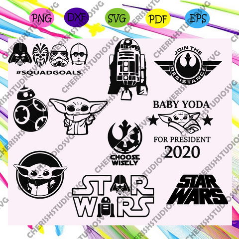 Download Star Wars Svg Tagged Silhouette Svg Files Page 6 Cherishsvgstudio