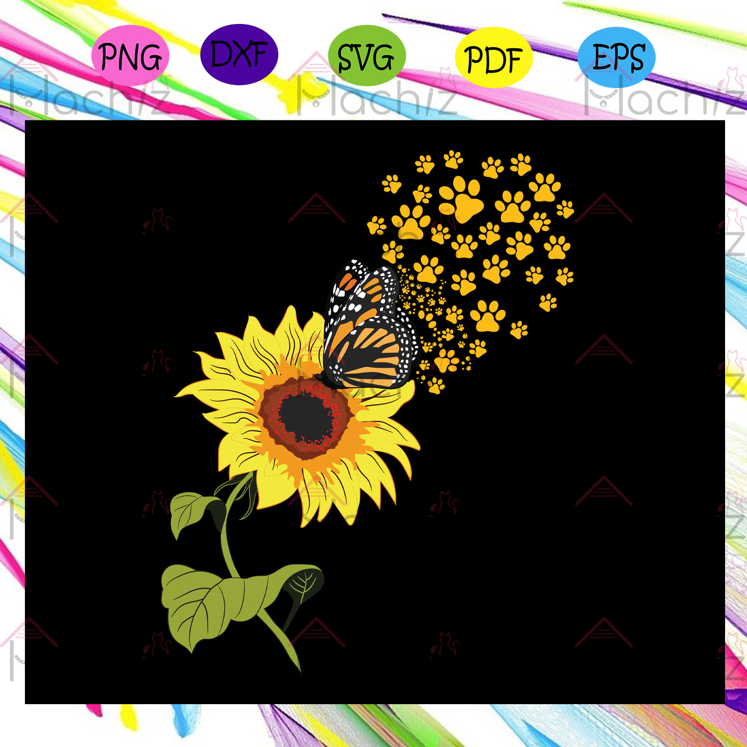 Free Free 113 Butterfly Cricut Sunflower Svg SVG PNG EPS DXF File