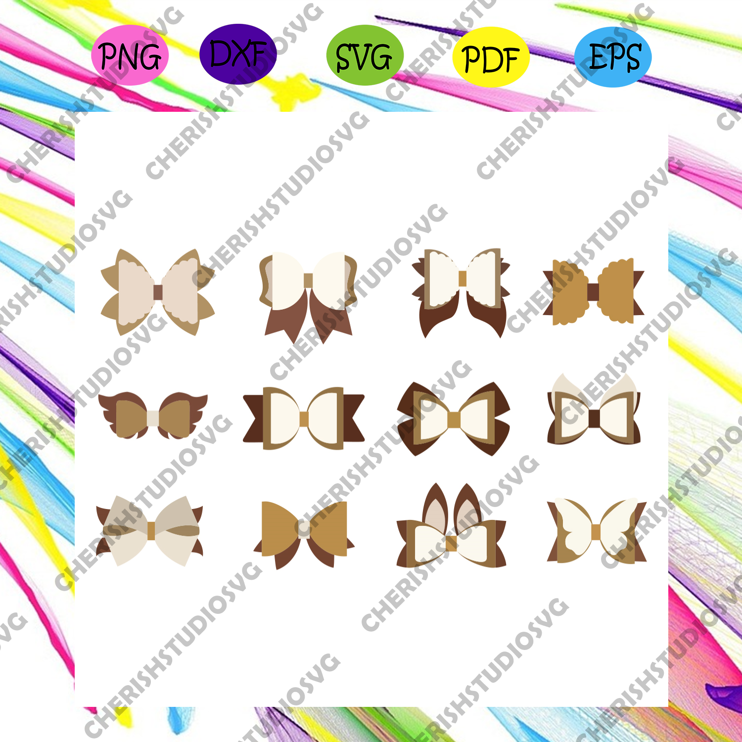 Download Butterfly Bow Bundle Svg Trending Svg Hair Bow Svg Wings Bow Collec Cherishsvgstudio