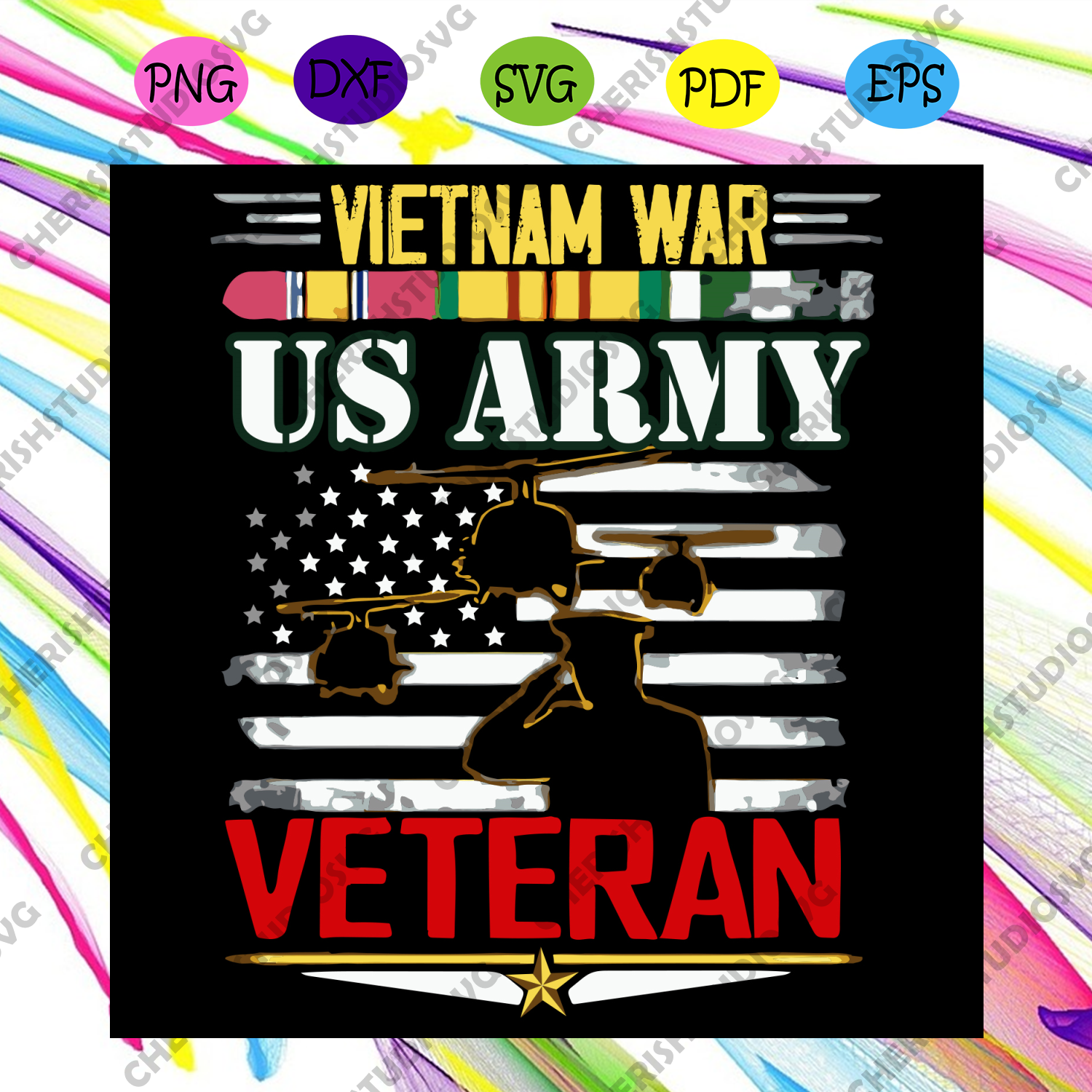 Download Vietnam War Us Army Veteran Svg Trending Svg Veteran Day Svg Us Arm Cherishsvgstudio