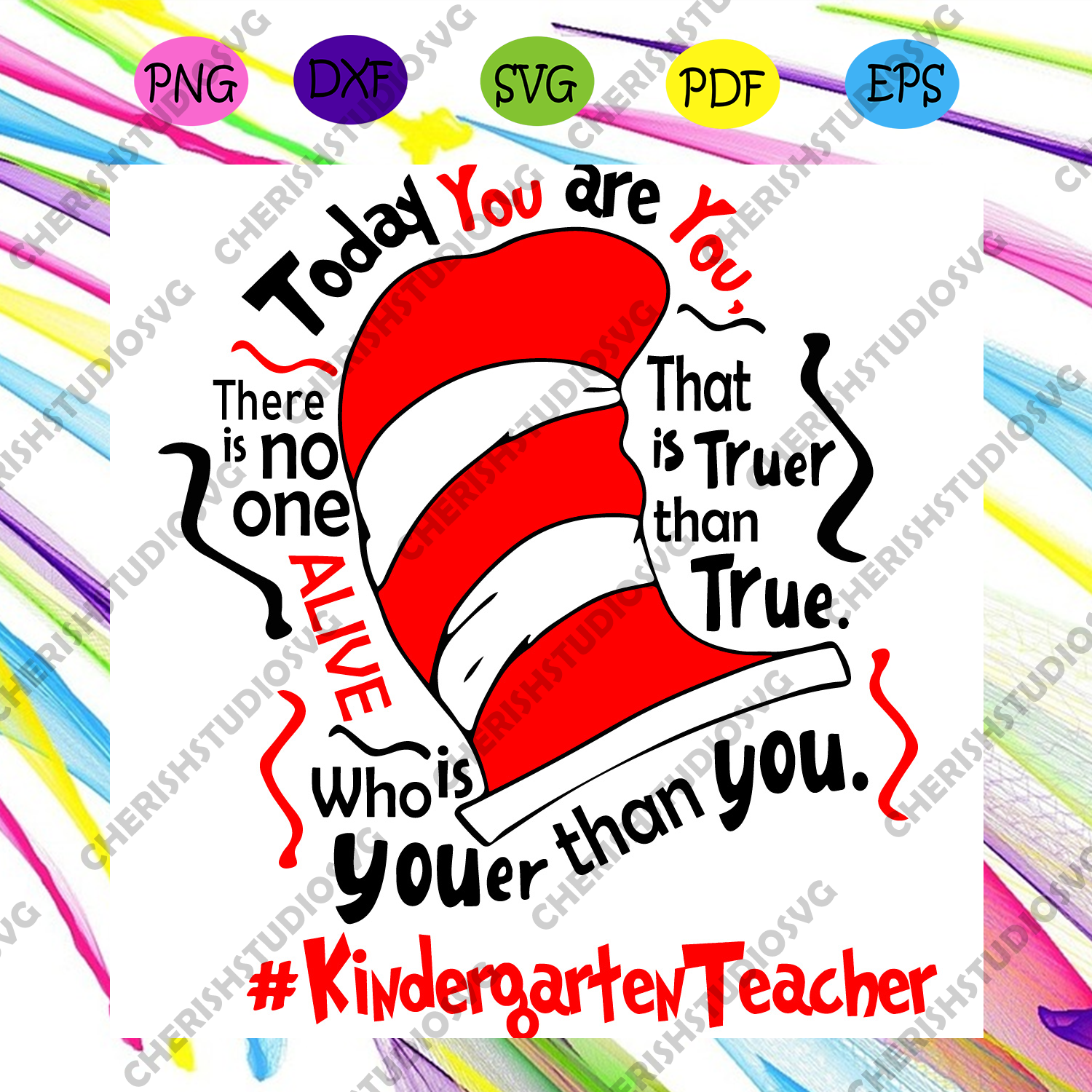 Download Kindergarten Teacher Svg Dr Seuss Svg Teacher Svg Kindergarten Svg Cherishsvgstudio