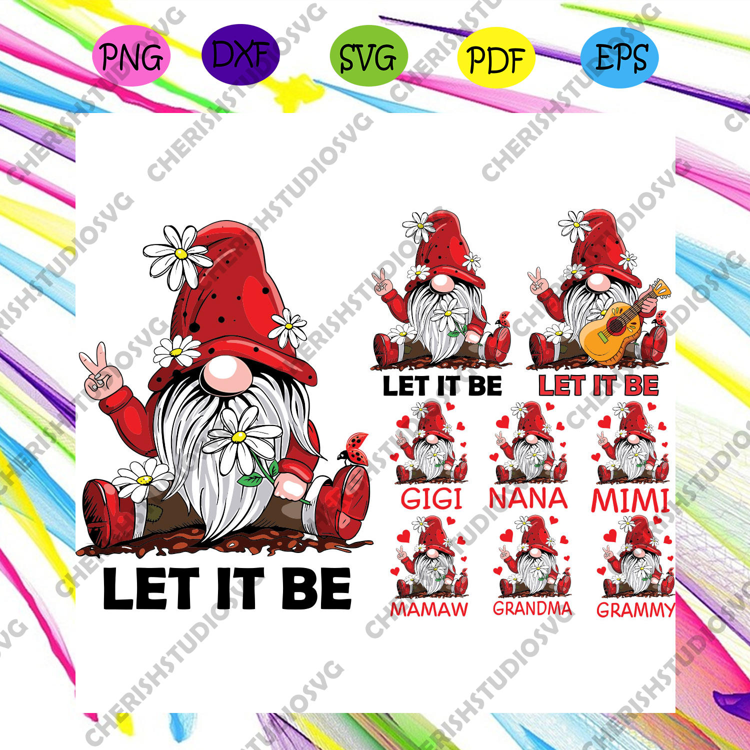 Download Let It Be Grandma Gnomes Svg Bundle Trending Svg Fall Gnome Svg Gno Cherishsvgstudio