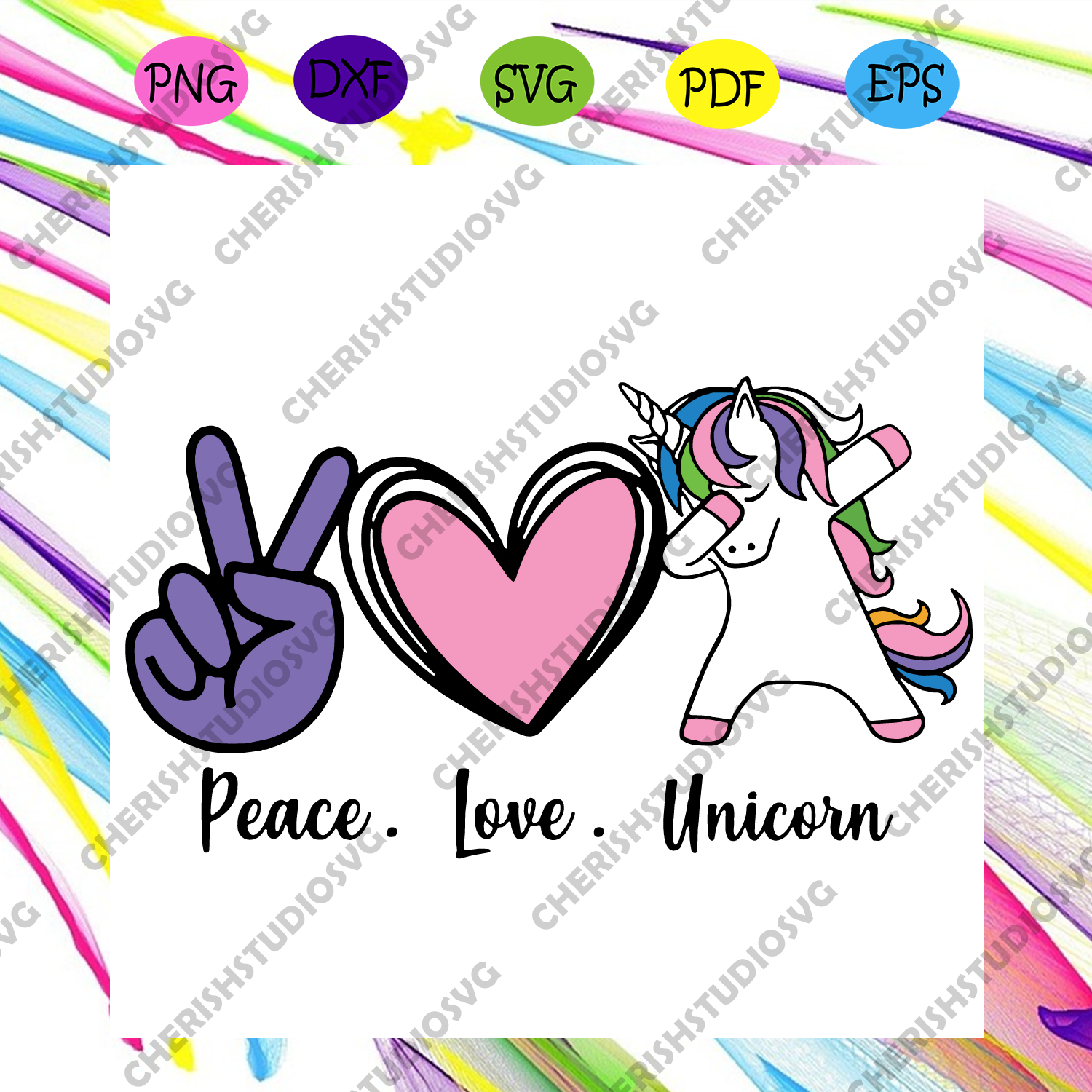 Download Peace Love Unicorn Svg Trending Svg Unicorn Svg Love Unicorn Svg D Cherishsvgstudio