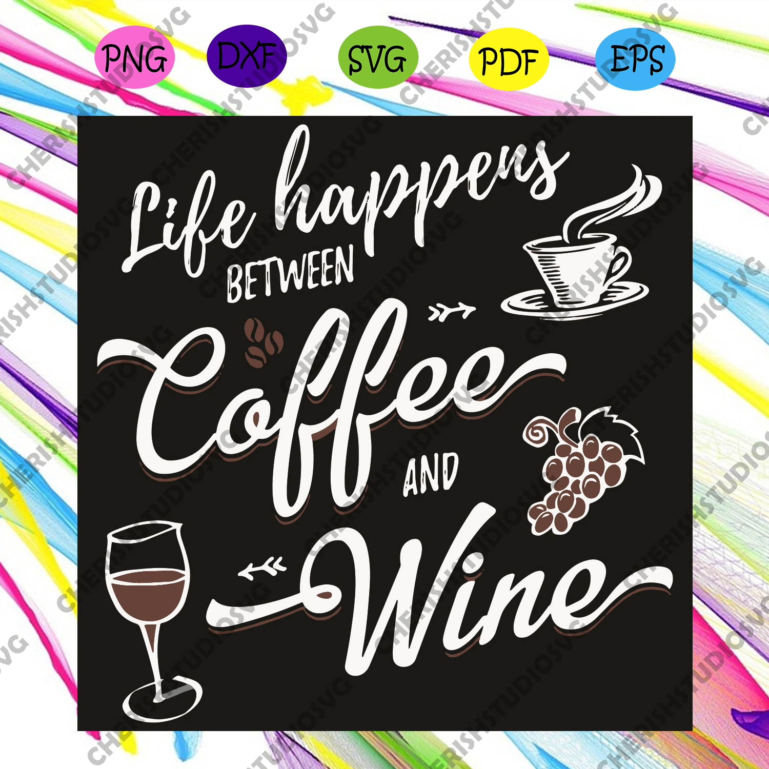 Download Funny Wine And Coffee Svg Trending Svg Wine Svg Coffee Svg Funny W Cherishsvgstudio