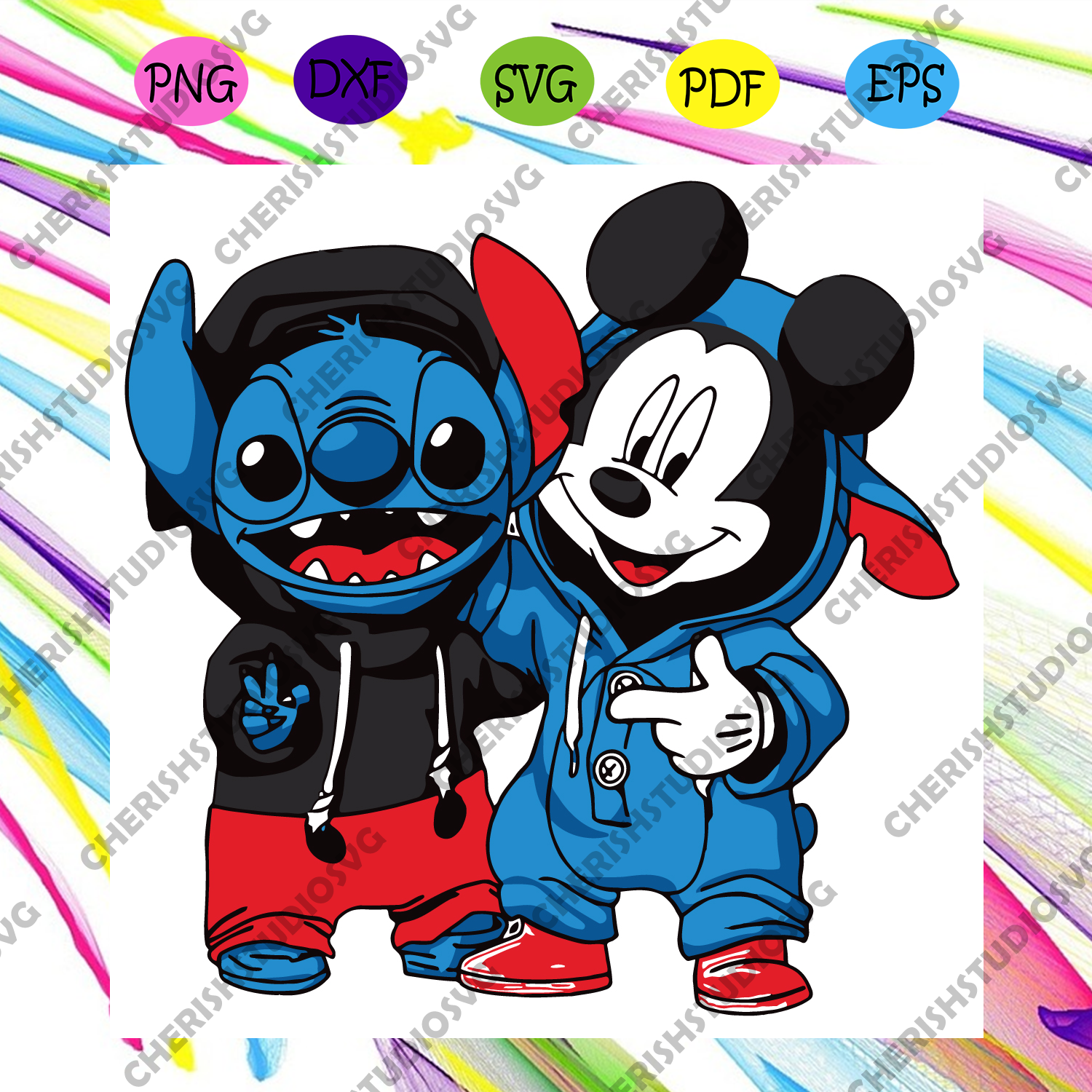 Download Stitch And Mickey Svg Trending Svg Lilo And Stitch Svg Mickey Svg Cherishsvgstudio