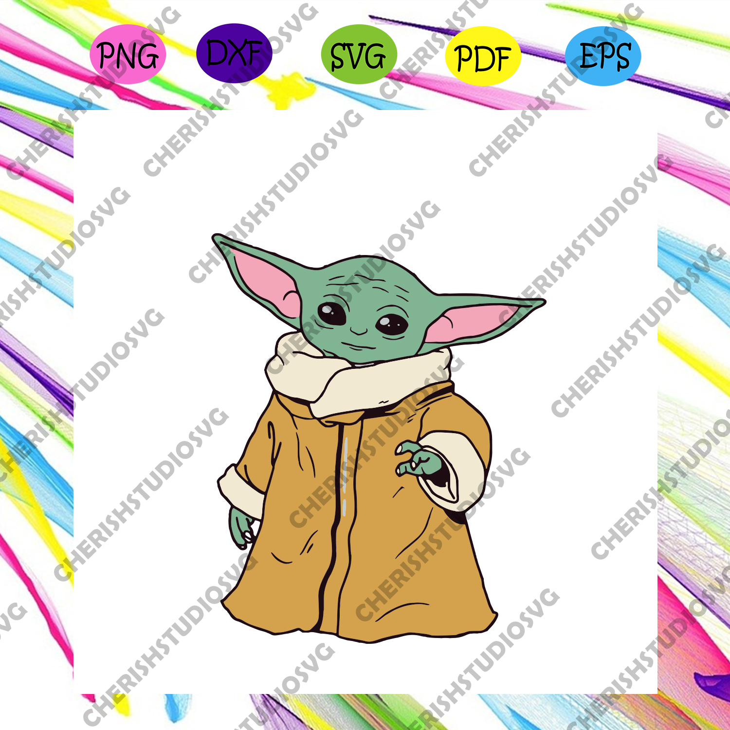 Download Star Wars Baby Yoda The Child Cartoon Poses Svg Trending Svg Trendin Cherishsvgstudio