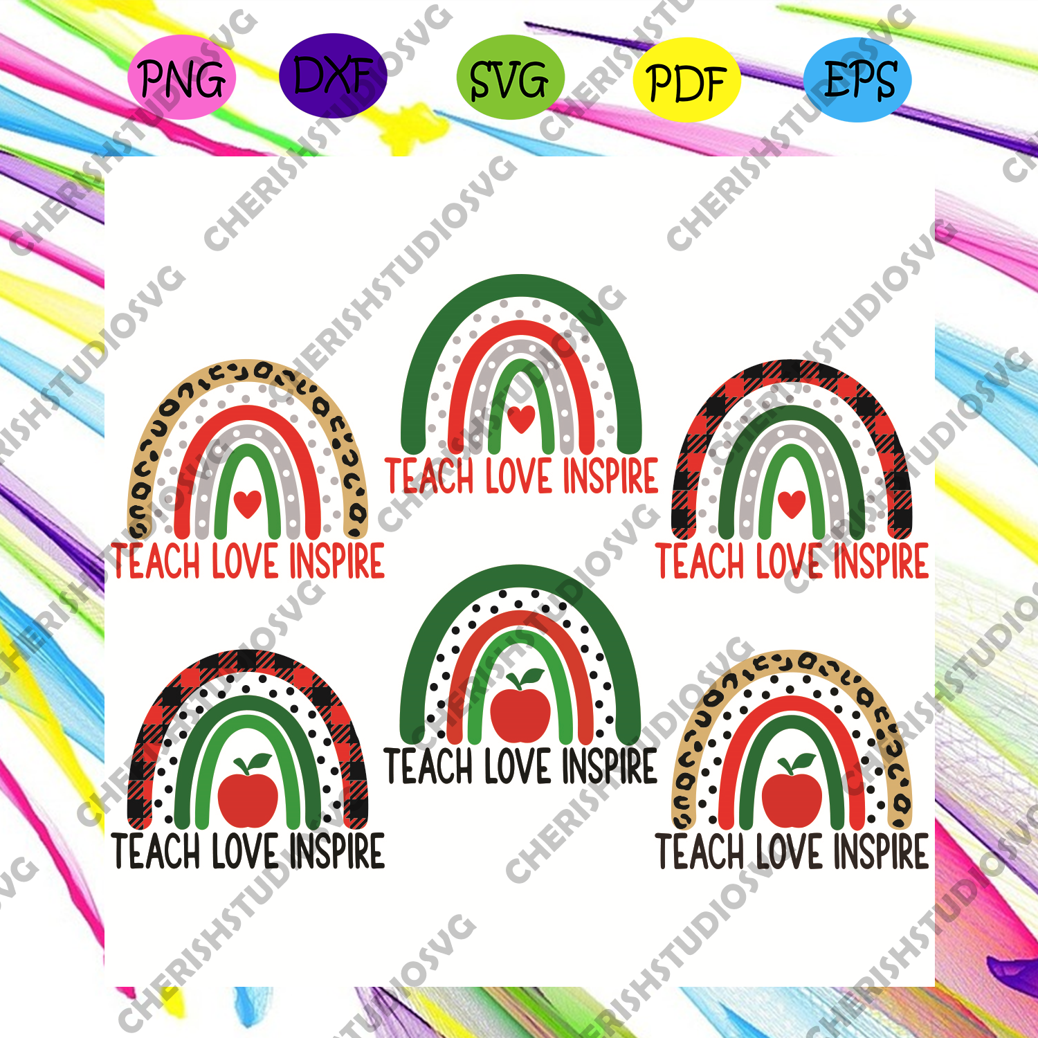 Free Free 197 Love Rainbow Svg SVG PNG EPS DXF File