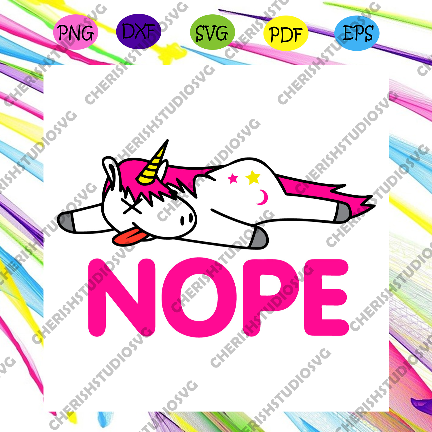 Download Lazy Nope Unicorn Svg Trending Svg Nope Svg Unicorn Svg Lazy Unico Cherishsvgstudio