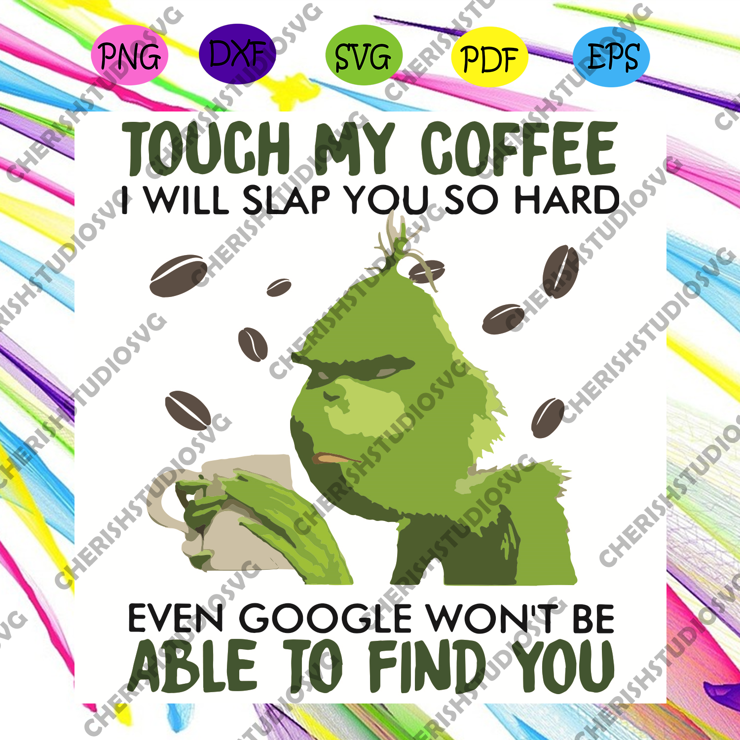 Free Free Coffee Grinch Svg 178 SVG PNG EPS DXF File