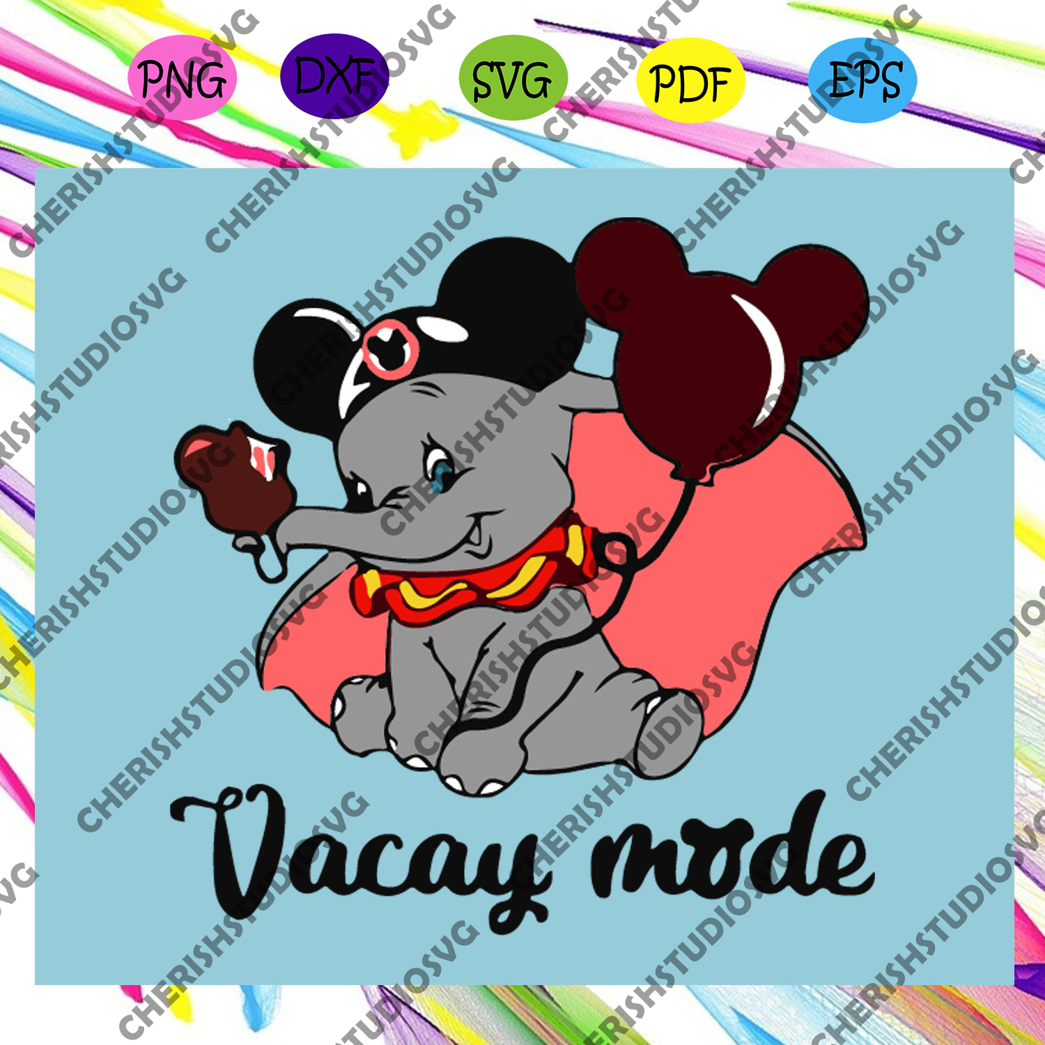 Download Vacay Mode Elephant Svg Aurora Svg Vacay Mode Svg Disney Princesses Cherishsvgstudio