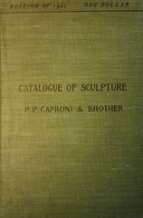scan of Caproni catalog cover, a green color with black text