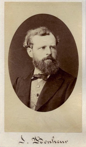 scan of black and white portrait of Isidore Bonheur