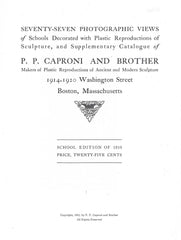 scan of Caproni catalog title page