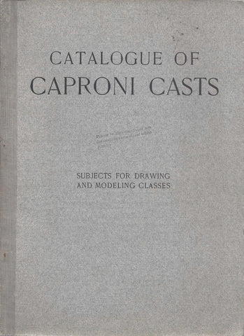 scan of Caproni catalog cover, a gray color with black text