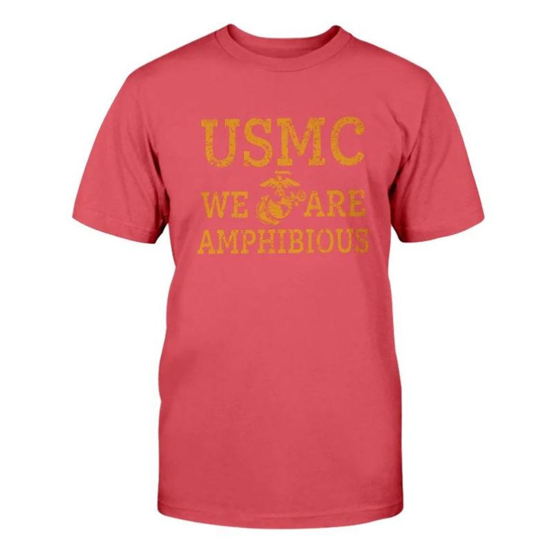 USMC We Are Amphibious Shirt