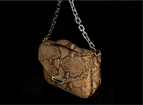 Saddle Tan Ostrich Handbag – JohnAllenWoodward