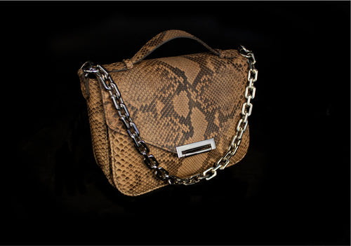Saddle Tan Ostrich Handbag – JohnAllenWoodward