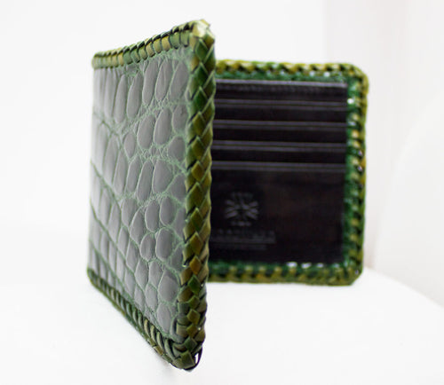 Black Classic Hornback Alligator Wallet – JohnAllenWoodward