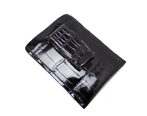 Martin Dingman Joseph Glazed Alligator Credit Card Money Clip — Carriages Fine Clothier | Baton Rouge, La | Men's Clothing