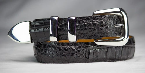 Crocodile belt MCM Red size 75 cm in Crocodile - 14514235