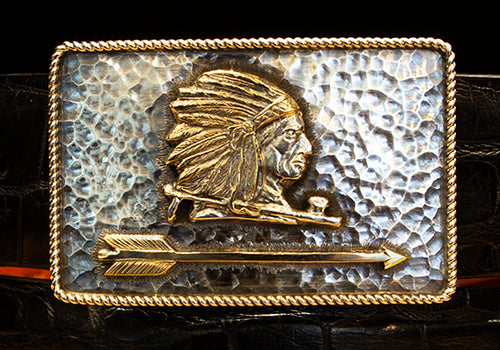 Clint Orms Martin Sterling Silver Buckle