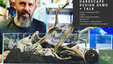 Hardscape Design Build Demo + Talk At Hakkai Aquascape Gallery