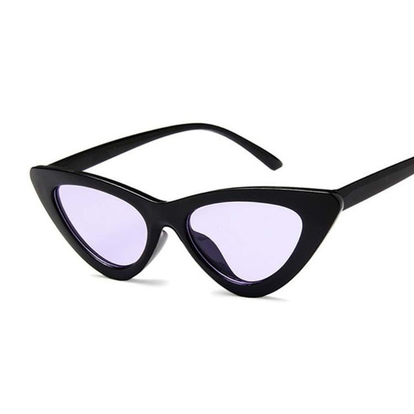 Vintage Cateye Sunglasses Women Sexy Retro Small Cat Eye Sun Glasses