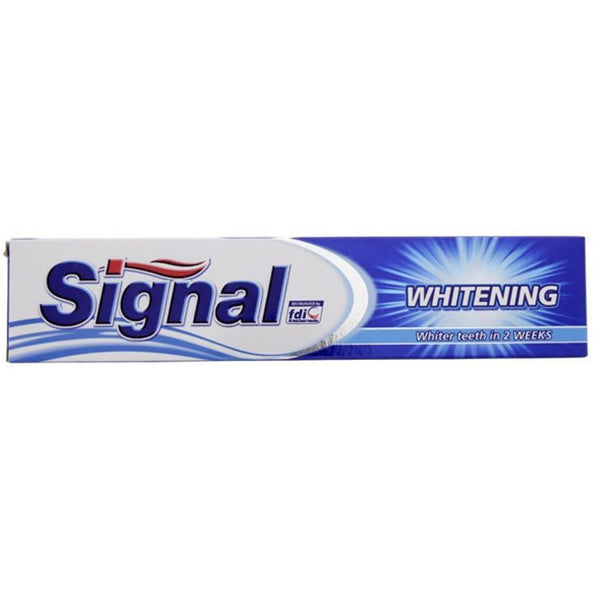 signal whitening toothpaste