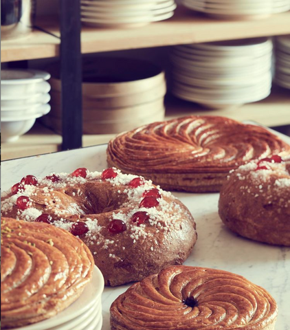 Gourmet Galette Amande and Brioche des Rois at Zest Boulangerie 