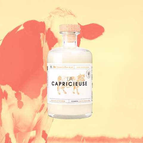 Liqueur au lait de vache & au triple sec - La Capricieuse – Calembour