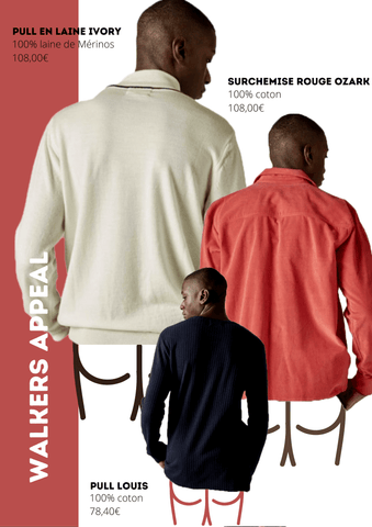 Walkers Appeal créateurs vêtements homme