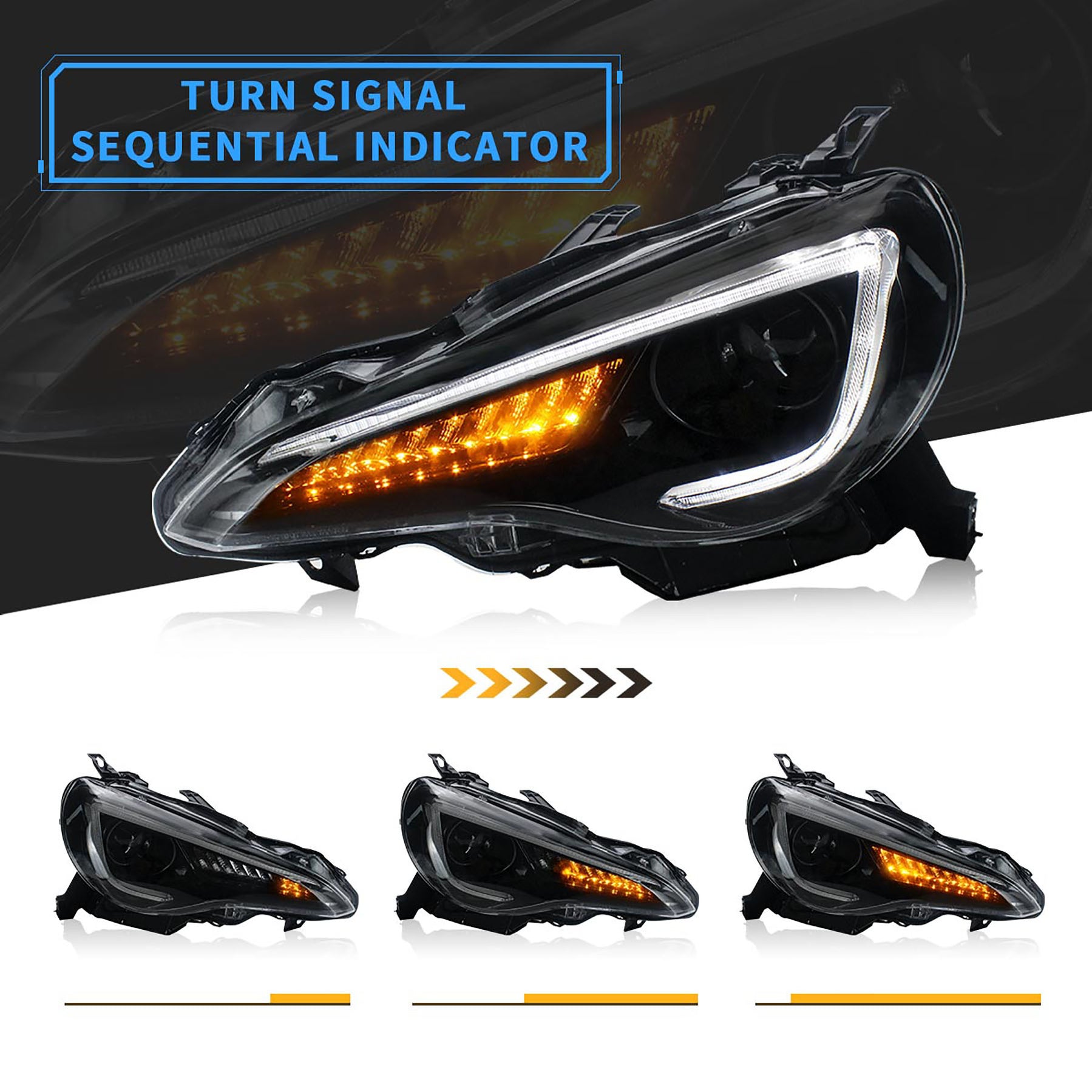 gt86 sequential lights