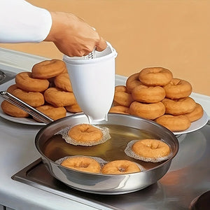 Easy-to-Use Donut Maker - Manual Doughnut Press for Baking, Perfect for Home & Restaurant Use, Milking Machine - Jscomfortzstore