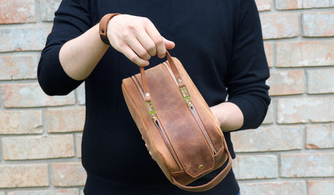 Leather Satchels & Messenger Bags - Personalized For Him or For