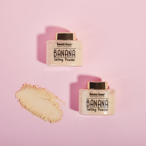 TRANSFER-PROOF YOUR MAKEUP WITH BANANA POWDER + PERFECT STAY SETTING S