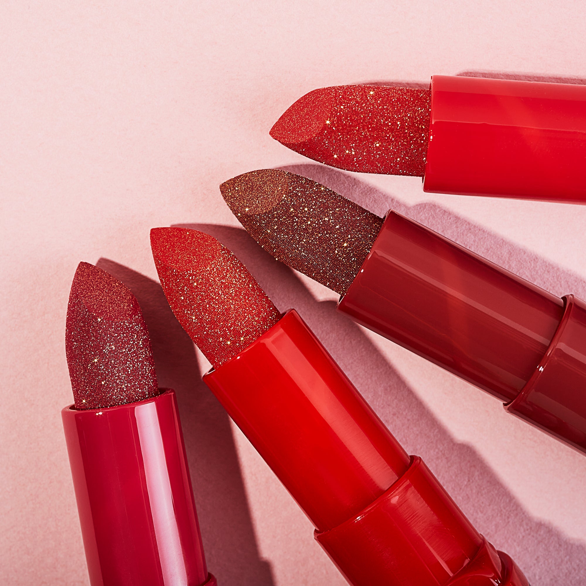 tiener Verst landen Stardust Glitter Lipsticks - RED