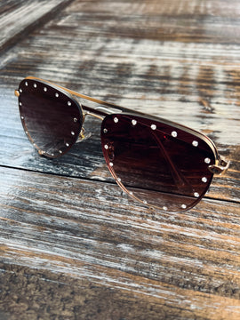 Hollywood Sunglasses, Brown Ombre