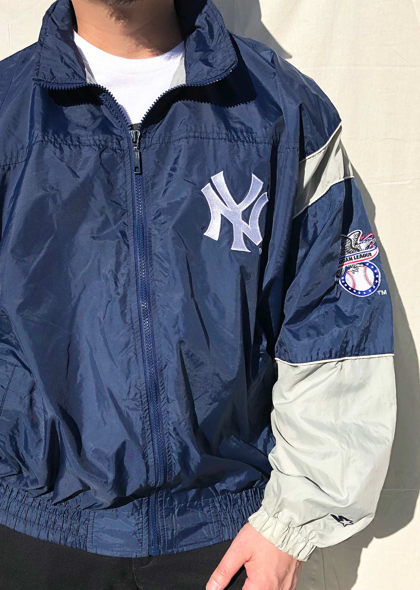 MLB 90s Starter New York Yankees Jacket Navy (XL) – Chop Suey Official
