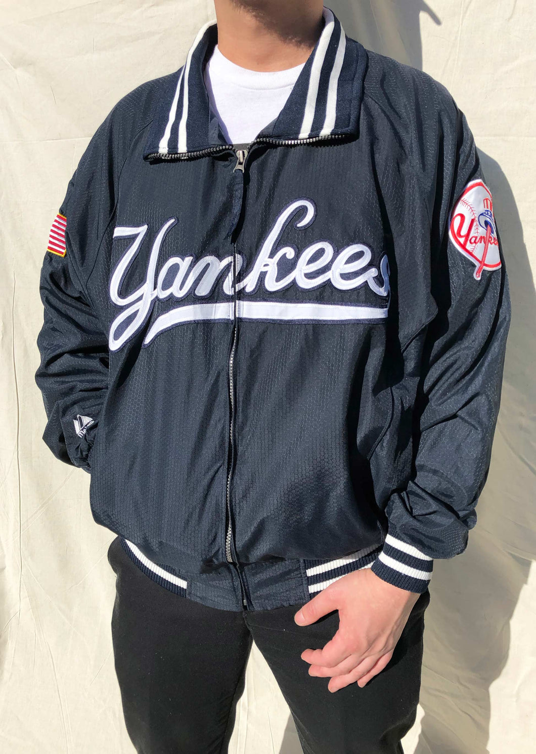 MLB New York Yankees 50th Year Varsity Jacket  Grailed