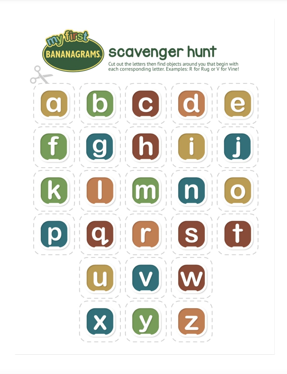 Bananagrams: Game Review + FREE Printable Game Sheet