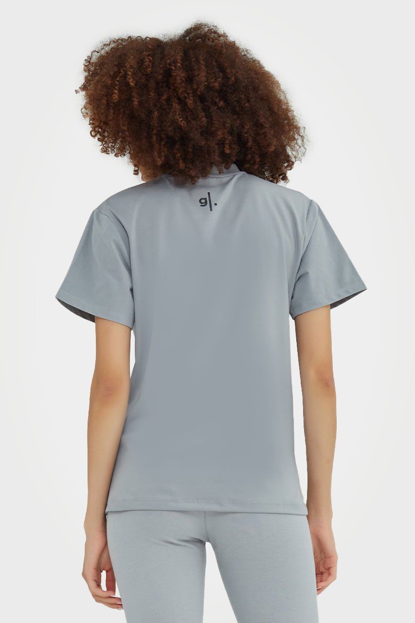 Women's Tight Fit Sustainable T-Shirt – Glossy Lounge