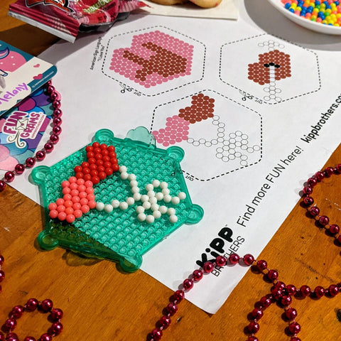 Valentine's Day Magic Water Bead Downloadable Template