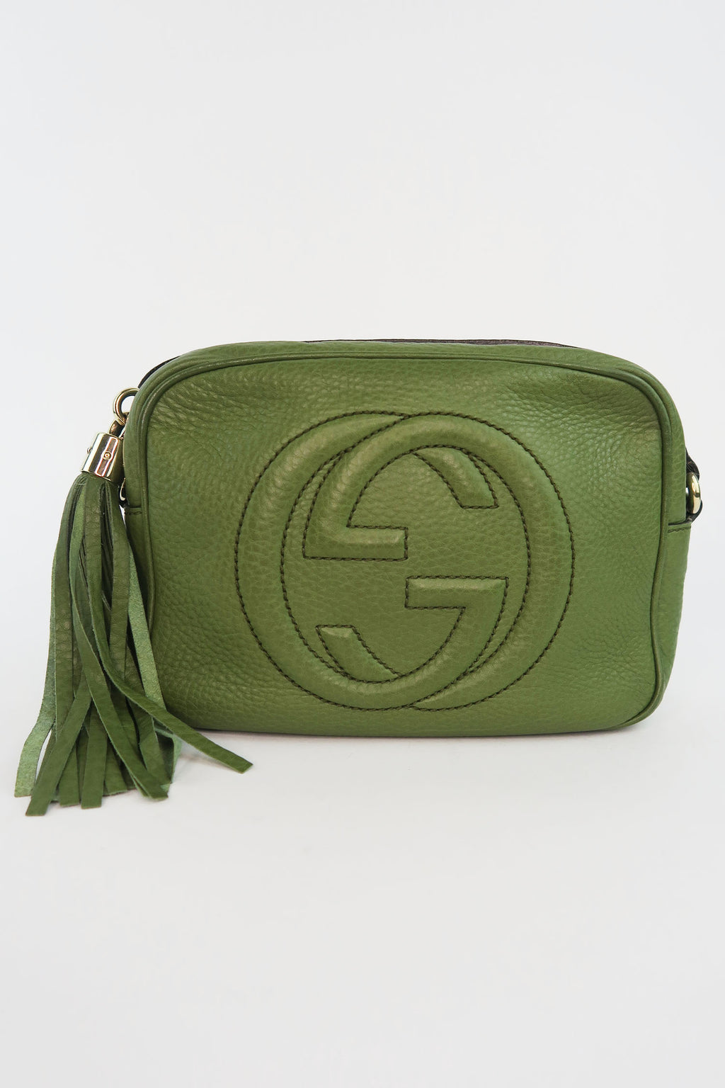 green soho disco bag