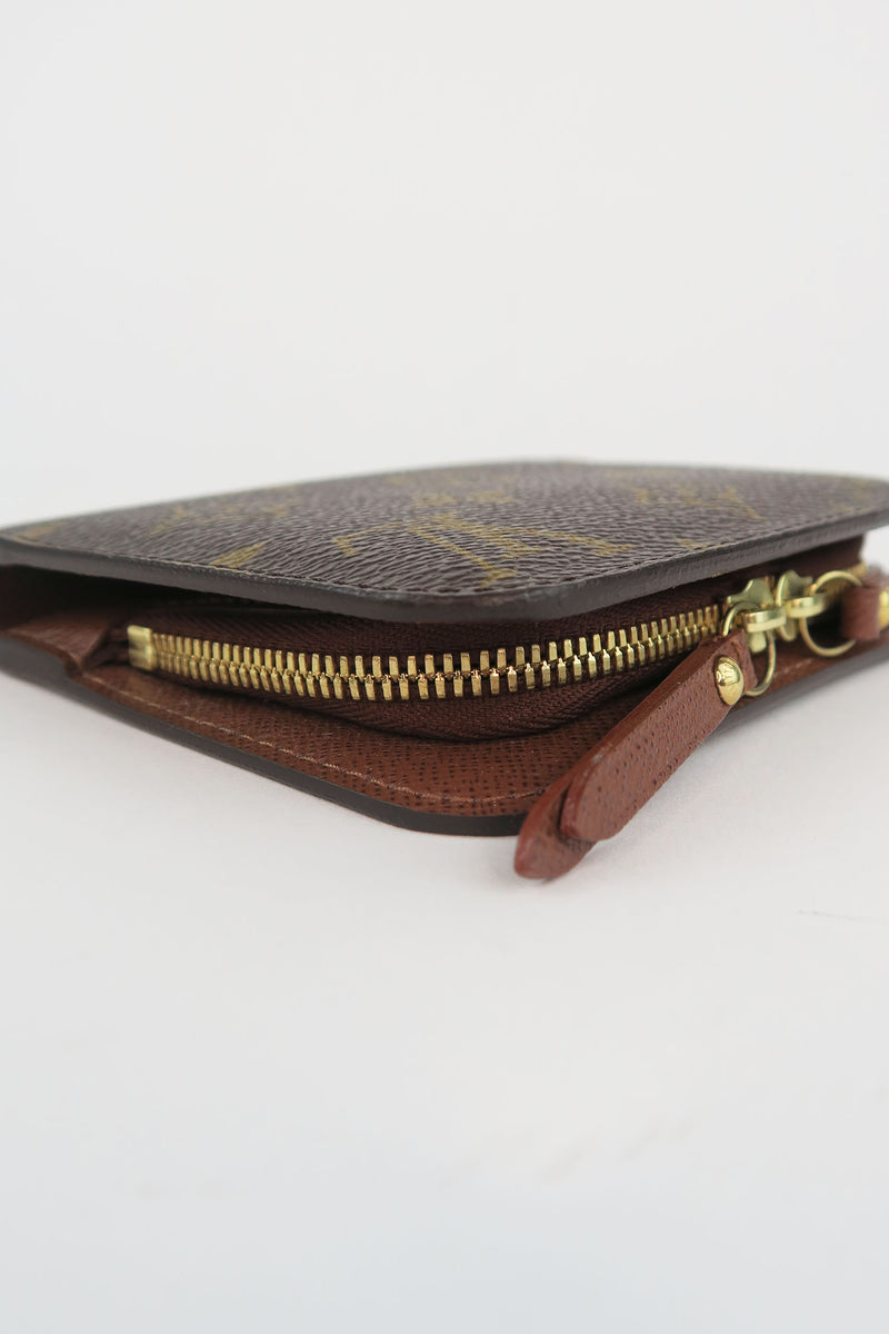 LOUIS VUITTON purse M60017 Zippy wallet Monogram canvas Brown