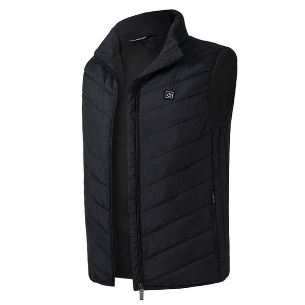 Mens Outdoor USB Infrared Heating Vest Jacket 2