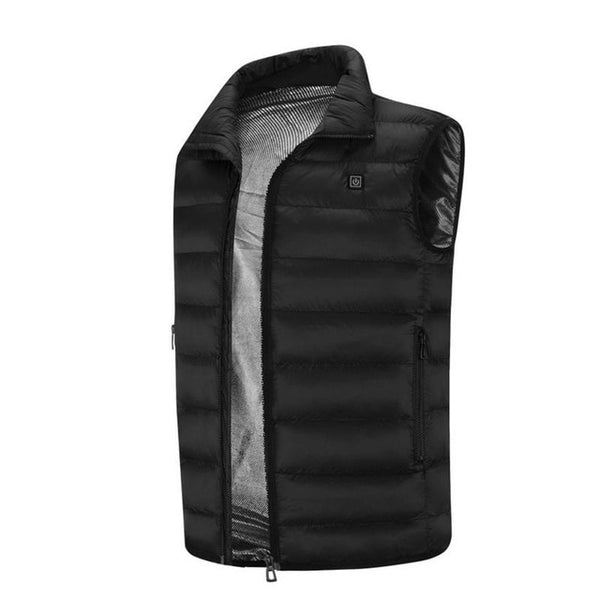 Mens Outdoor USB Infrared Heating Vest Jacket 6