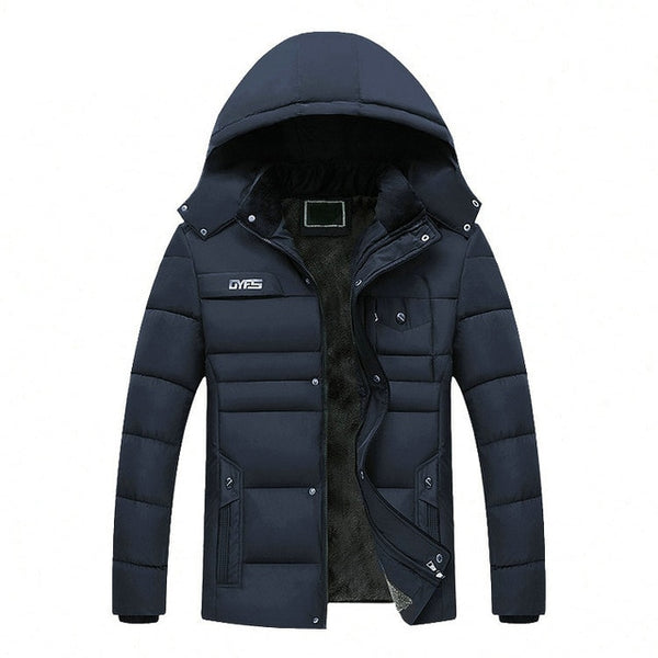 New Winter Jacket Men -20 Degree Thicken Warm Men Parkas Hooded Coat Fleece Mans Jackets Outwear Jaqueta Masculina 6