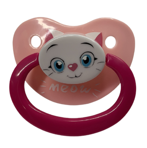 Adult Baby Size 6 Pacifier - Cat